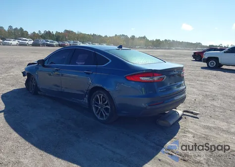 2019 Ford Fusion Sel from USA, damaged, VIN 3FA6P0CD2KR233780